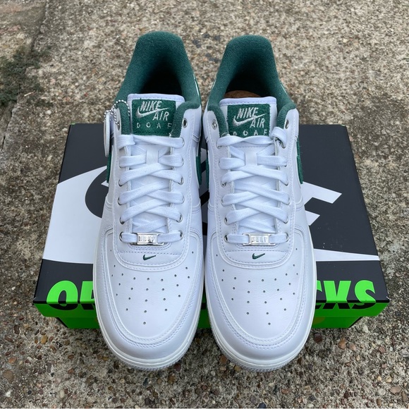 Size 12.5m (14w) Nike Air Force 1 07' Premium University Of Oregon Ducks PE New - Picture 3 of 9